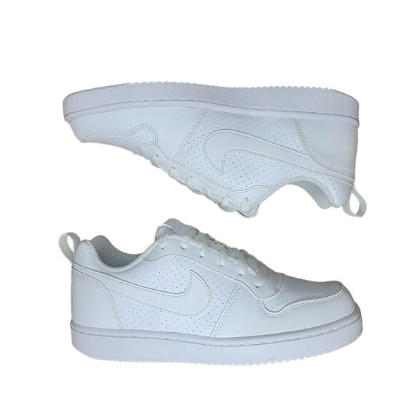 Nike Other - New Nike Big Kids 5.5Y W 7 COURT BOROUGH LOW SL (GS) white school Sneakers shoes